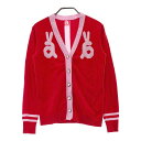 ARCHIVIO アルチビオ ニット カーディガン レッド系 36 【中古】ゴルフウェア レディース