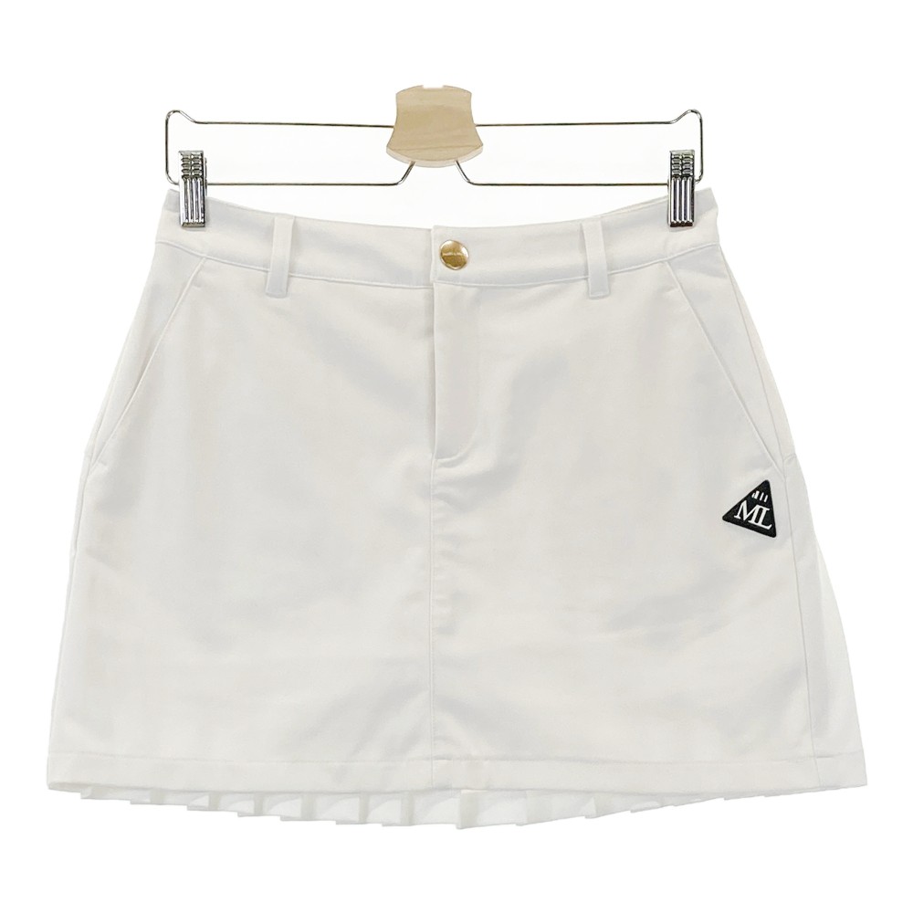 ☆MARK&LONA マークアンドロナ インナー付スカート ネイビー 36 ☆MARK&LONA マークアンドロナ インナー付スカート ネイビー 36