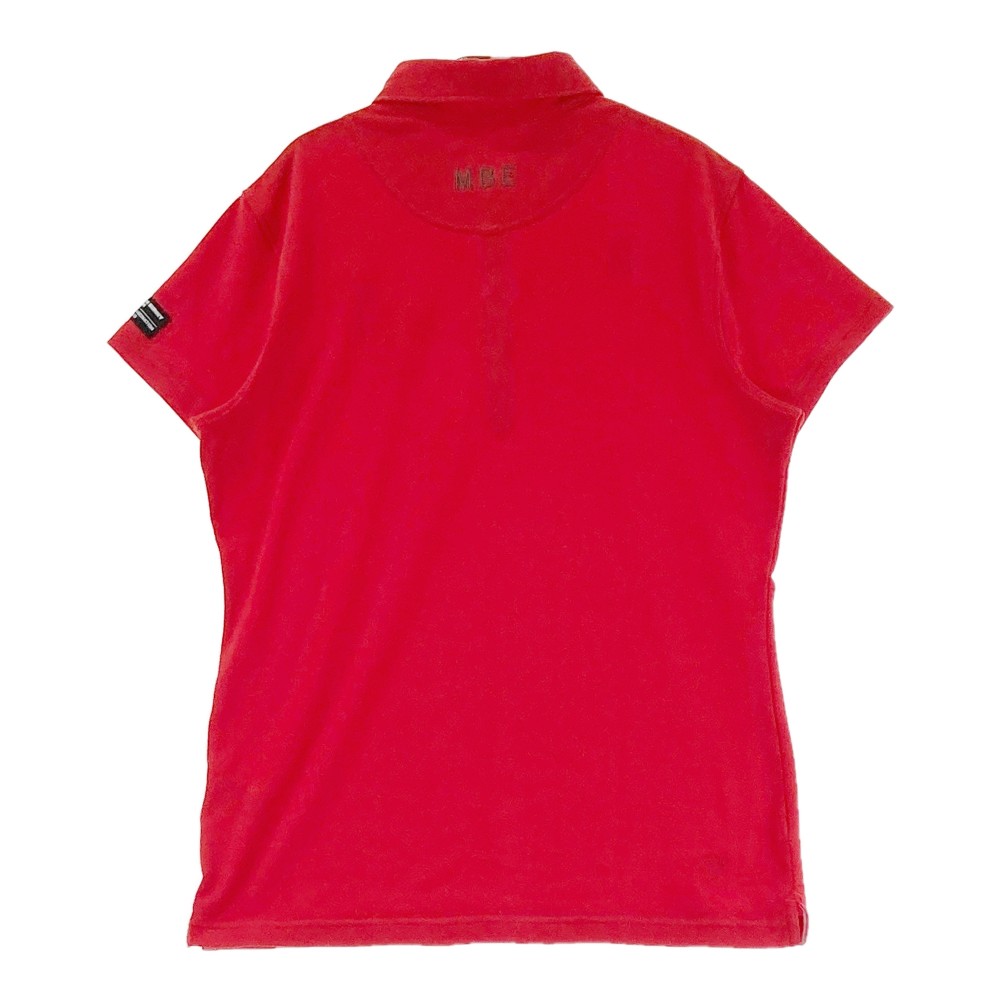 MASTER BUNNY EDITION マスターバニーエディション 半袖ポロシャツ レッド系 2 【中古】ゴルフウェア レディース