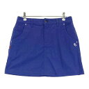 PEARLY GATES パーリーゲイツ ストレッチスカート ブルー系 1 【中古】ゴルフウェア レディース(4)