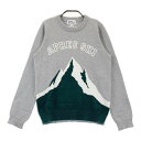 JACK BUNNY ジャックバニー ニットセーター グレー系 1 【中古】ゴルフウェア レディース