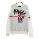 CALLAWAY キャロウェイ ウール混 ニットセーター ホワイト系 L 【中古】ゴルフウェア レディース