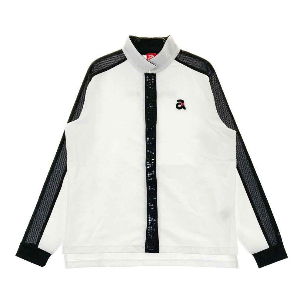 ARCHIVIO アルチビオ 長袖シャツ ホワイト系 38 【中古】ゴルフウェア レディース