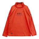 MASTER BUNNY EDITION マスターバニーエディション 裏起毛 タートルネック 長袖Tシャツ オレンジ系 2 【中古】ゴルフウェア レディース その1