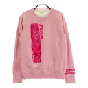 VIVA HEART ビバハート 裏地付 ニットセーター ピンク系 42 【中古】ゴルフウェア レディース