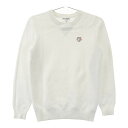 JACK BUNNY ジャックバニー ニットセーター ホワイト系 0 【中古】ゴルフウェア レディース
