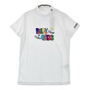 PEARLY GATES パーリーゲイツ 055-4167552/2024年モデル ハイネック 半袖Tシャツ ニコちゃん ホワイト系 1 【中古】ゴルフウェア ...