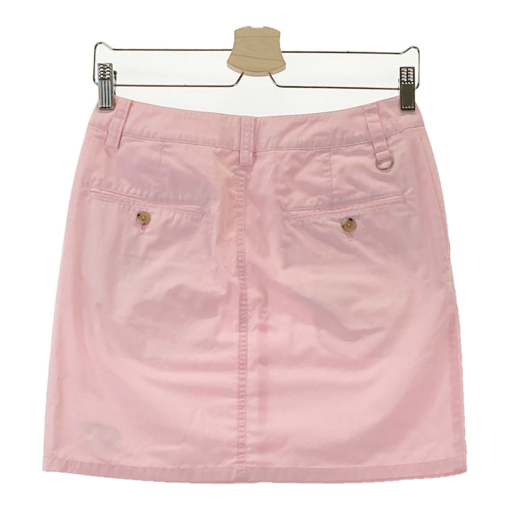 BEAMS GOLF ビームスゴルフ ストレッチスカート ピンク系 S 【中古】ゴルフウェア レディース