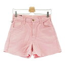 BEAMS GOLF ビームスゴルフ ×Lee ショートパンツ ピンク系 M 【中古】ゴルフウェア レディース