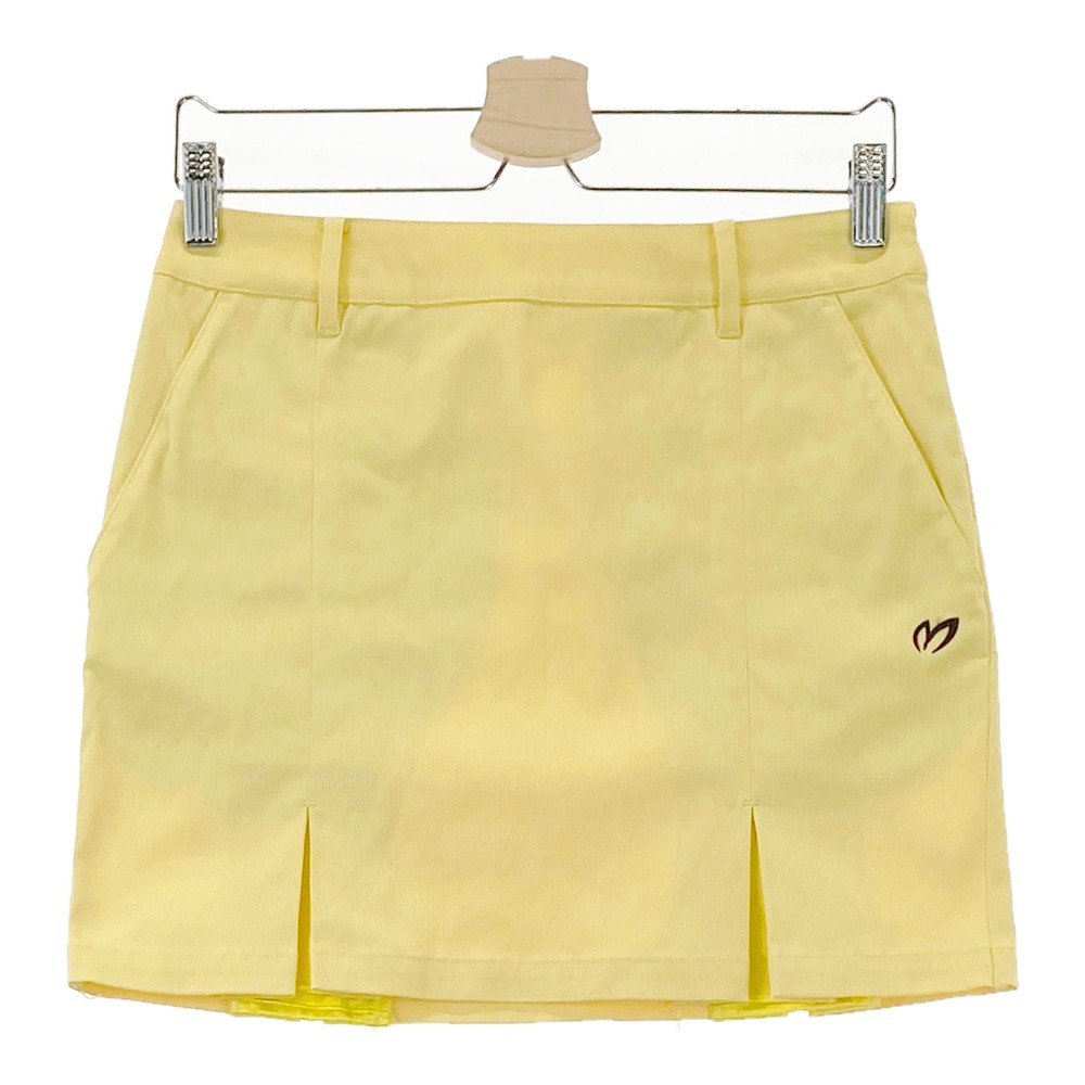 MASTER BUNNY EDITION マスターバニーエディション ストレッチスカート イエロー系 1 【中古】ゴルフウェア レディース