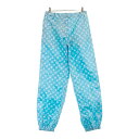 LOUIS VUITTON ルイ ヴィトン パンツ モノグラム ブルー系 34 【中古】レディース