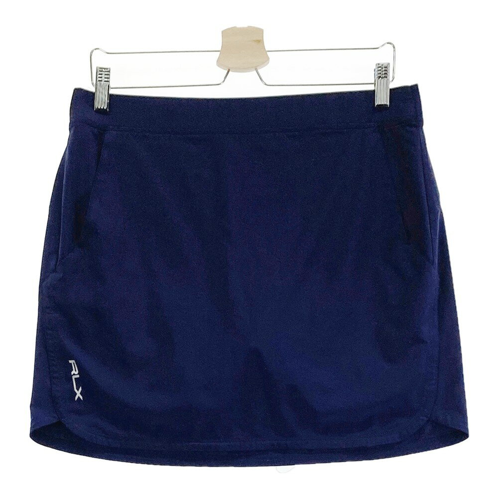 RLX ラルフローレン インナー付スカート ネイビー系 M 【中古】ゴルフウェア レディース