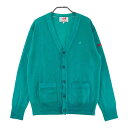 MASTER BUNNY EDITION マスターバニーエディション 158-7272901 ウール ニットカーディガン グリーン系 5 【中古】ゴルフウェア ...