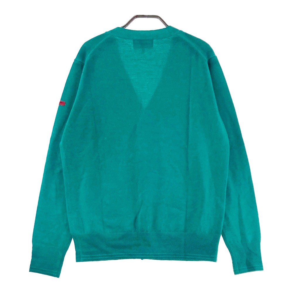 MASTER BUNNY EDITION マスターバニーエディション 158-7272901 ウール ニットカーディガン グリーン系 5 【中古】ゴルフウェア レディース