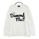 PEARLY GATES パーリーゲイツ ニットセーター ワッペン ホワイト系 0 【中古】ゴルフウェア レディース