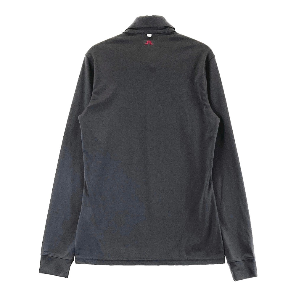 J.LINDEBERG ジェイリンドバーグ 長袖ポロシャツ グレー系 S 【中古】ゴルフウェア レディース