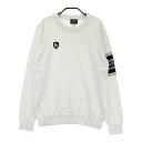 PEARLY GATES パーリーゲイツ 2022年モデル ニットセーター ホワイト系 1 【中古】ゴルフウェア レディース