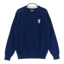 ADMIRAL アドミラル ; ニット セーター ネイビー系 M 【中古】ゴルフウェア レディース