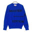 MASTER BUNNY EDITION マスターバニーエディション ニットセーター ブルー系 1 【中古】ゴルフウェア レディース