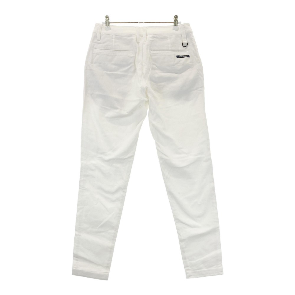 JACK BUNNY ジャックバニー ストレッチパンツ ホワイト系 2 【中古】ゴルフウェア レディース