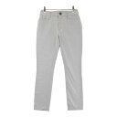 ZOY ゾーイ ストレッチパンツ グレー系 36 【中古】ゴルフウェア レディース