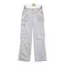 ADABAT アダバット ロングパンツ グレー系 38 【中古】ゴルフウェア レディース