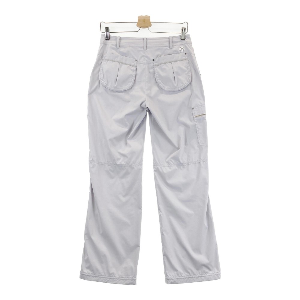 ADABAT アダバット ロングパンツ グレー系 38 【中古】ゴルフウェア レディース