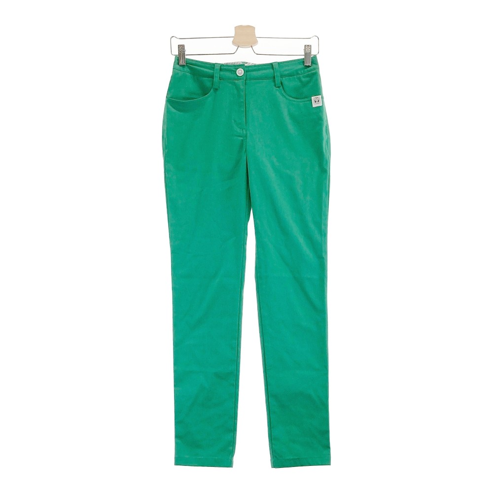 CALLAWAY キャロウェイ ストレッチパンツ グリーン系 SS 【中古】ゴルフウェア レディース