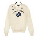 ZOY ゾーイ ニットセーター ホワイト系 36 【中古】ゴルフウェア レディース