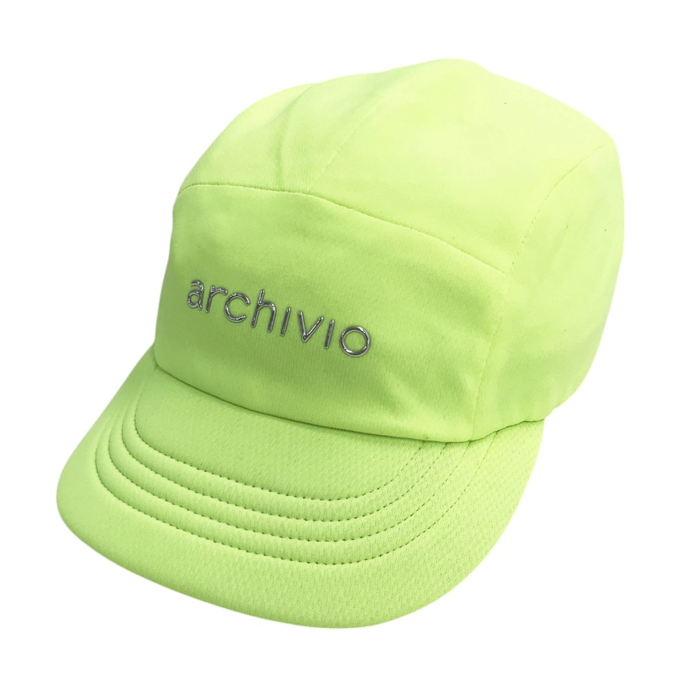 ARCHIVIO アルチビオ キャップ 蛍光 イエロー系 【中古】ゴルフウェア