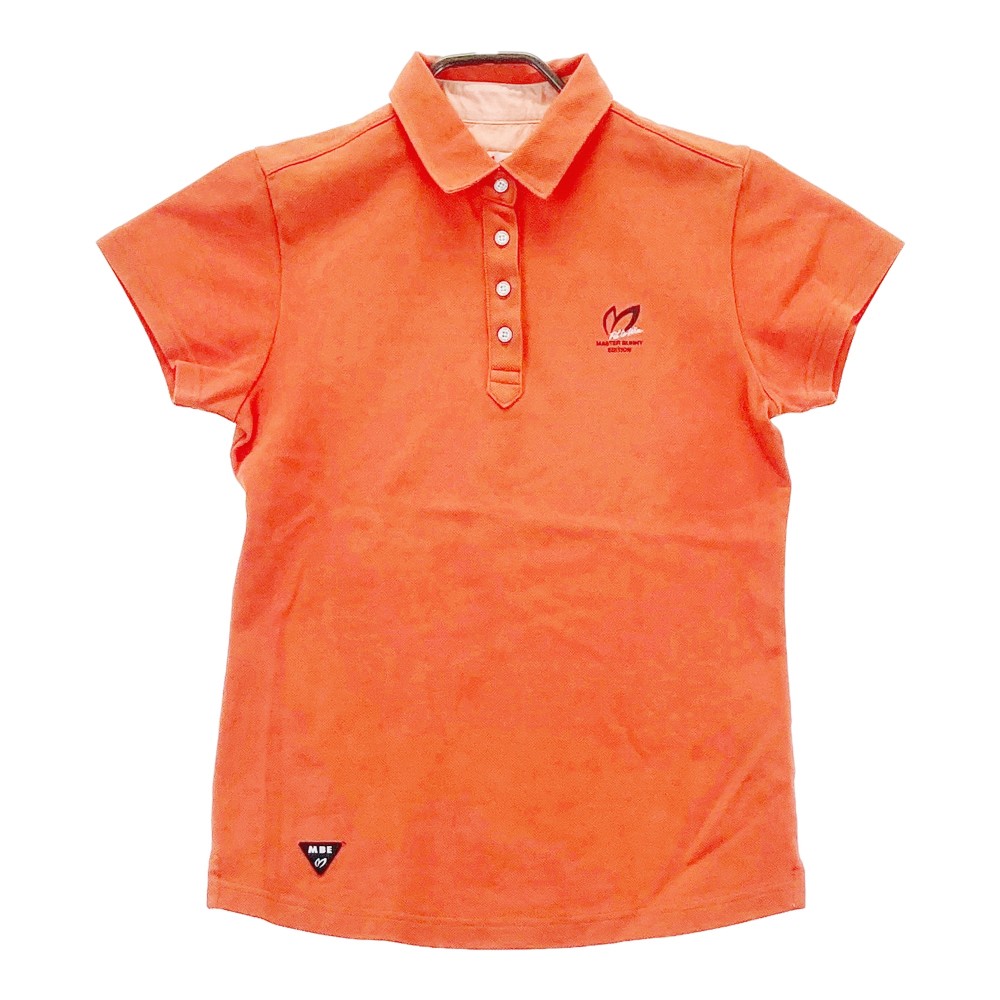 MASTER BUNNY EDITION マスターバニーエディション 半袖ポロシャツ オレンジ系 0 【中古】ゴルフウェア..