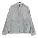 PEARLY GATES パーリーゲイツ 2023年モデル フード付き ジップジャケット グレー系 1 【中古】ゴルフウェア レディース