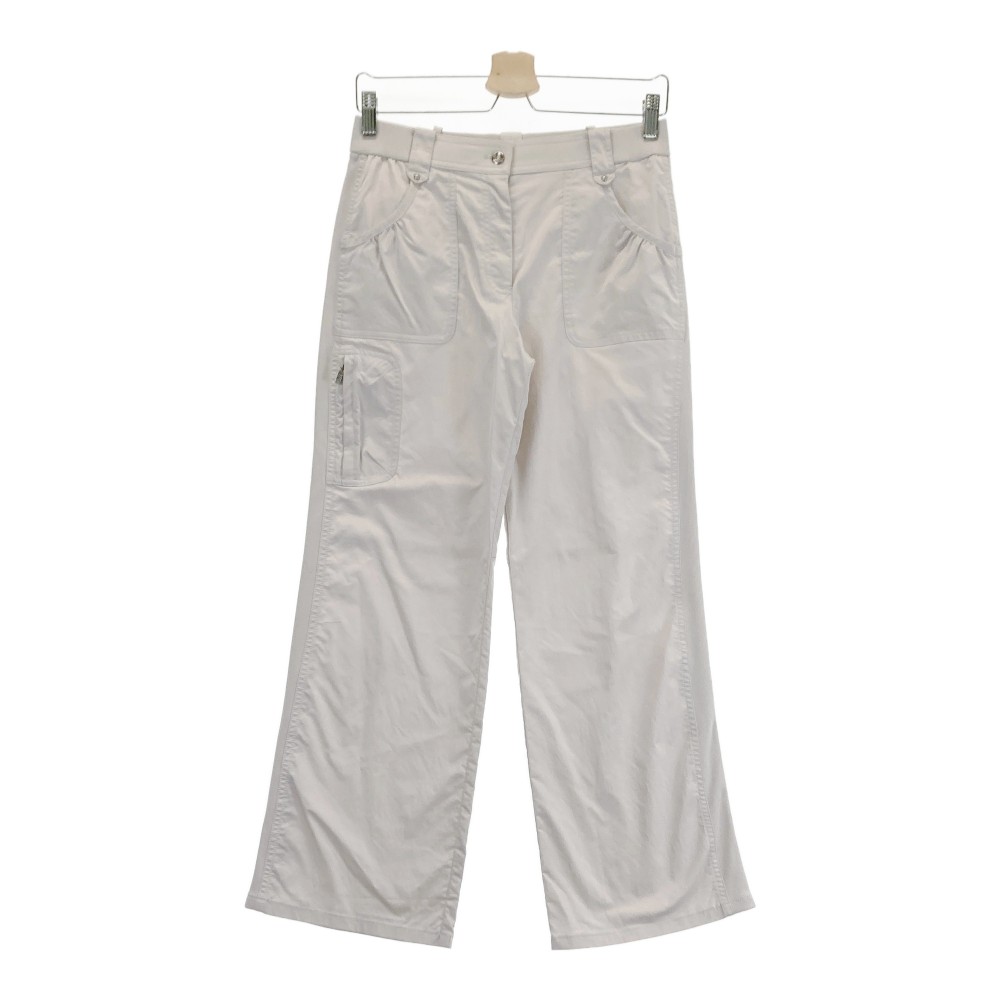 ADABAT アダバット ロングパンツ グレー系 40 【中古】ゴルフウェア レディース