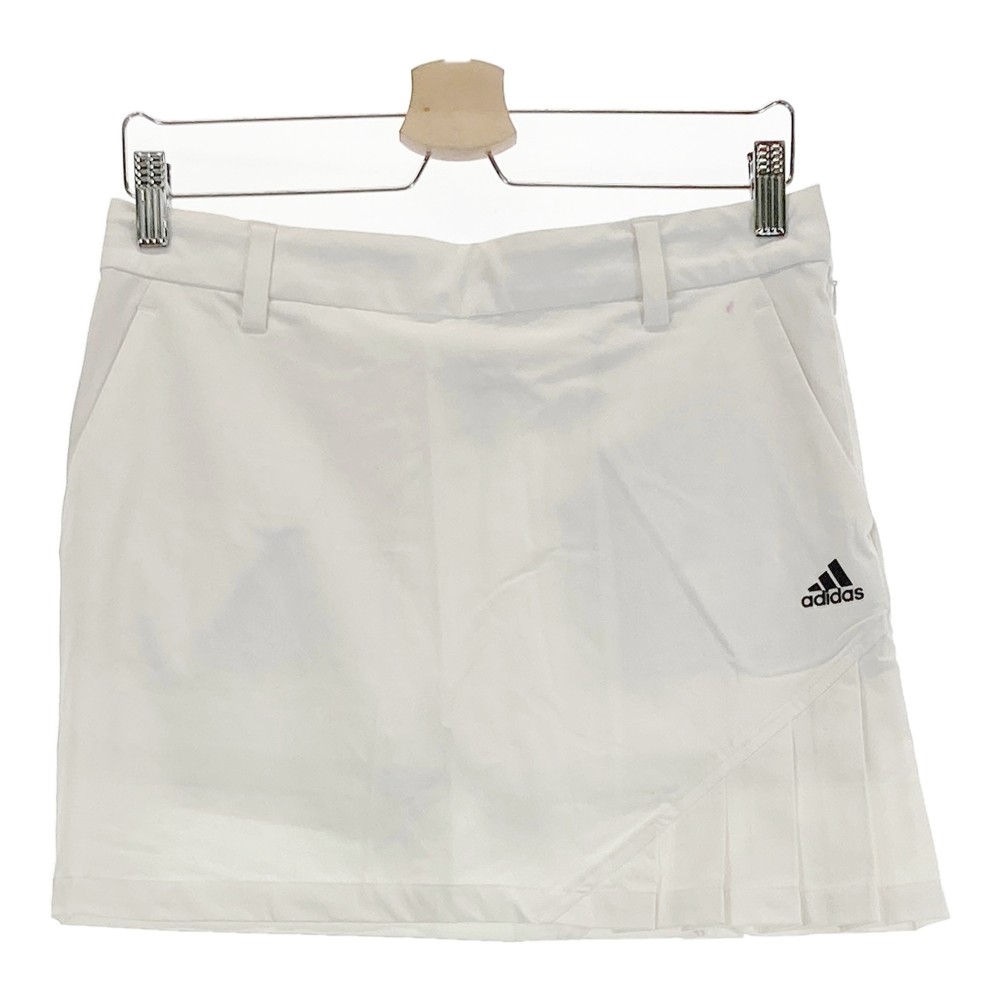 ADIDAS GOLF アディダスゴルフ インナー付 ストレッチスカート ホワイト系 L 【中...