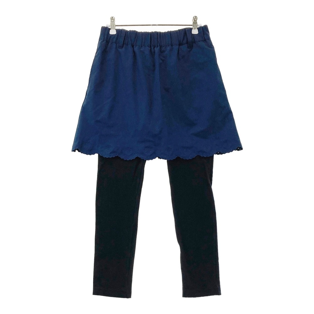 marie claire sport マリクレール スポール レギンス付きスカート ネイビー系 M 【中古】ゴルフウェア ..