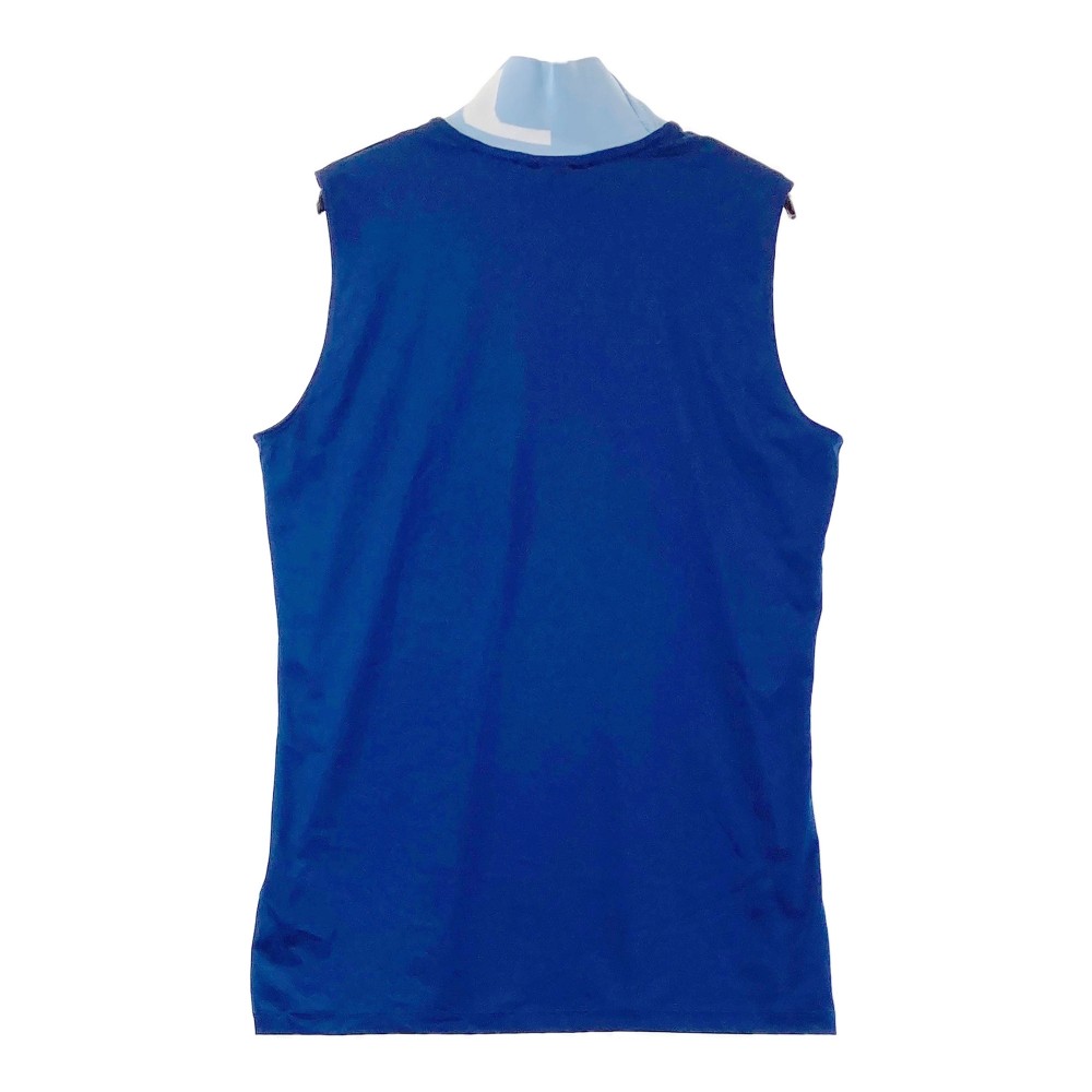 J.LINDEBERG ジェイリンドバーグ ハイネック ノースリーブシャツ ネイビー系 S 【中古】ゴルフウェア レディース