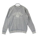 MUNSING WEAR マンシングウェア R.LINE ニットセーター グレー系 M 【中古】ゴルフウェア レディース