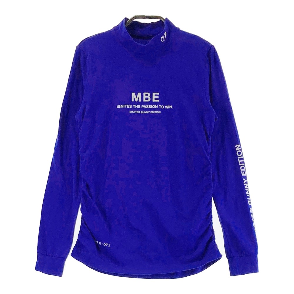 MASTER BUNNY EDITION マスターバニーエディション 2024年 長袖ハイネックTシャツ ブルー系 0 【中古】ゴルフウェア レディース