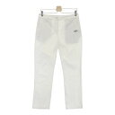 CALLAWAY キャロウェイ ストレッチパンツ ホワイト系 L 【中古】ゴルフウェア レディース
