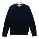 TAYLOR MADE テーラーメイド ニットセーター ネイビー系 S 【中古】ゴルフウェア レディース