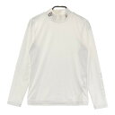 AND PER SE アンパスィ 長袖ハイネックインナーTシャツ ホワイト系 S 【中古】ゴルフウェア レディース