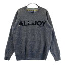 PEARLY GATES パーリーゲイツ ニット セーター グレー系 1 【中古】ゴルフウェア レディース