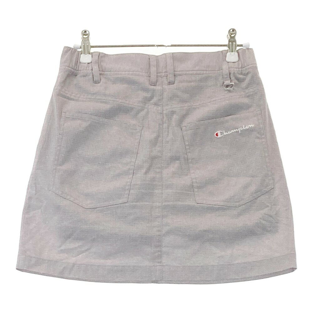 CHAMPION GOLF チャンピオンゴルフ インナー付スカート グレー系 SMALL 【中古】ゴルフウェア レディース