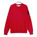 JACK BUNNY ジャックバニー ウール混 ニットセーター レッド系 1 【中古】ゴルフウェア レディース