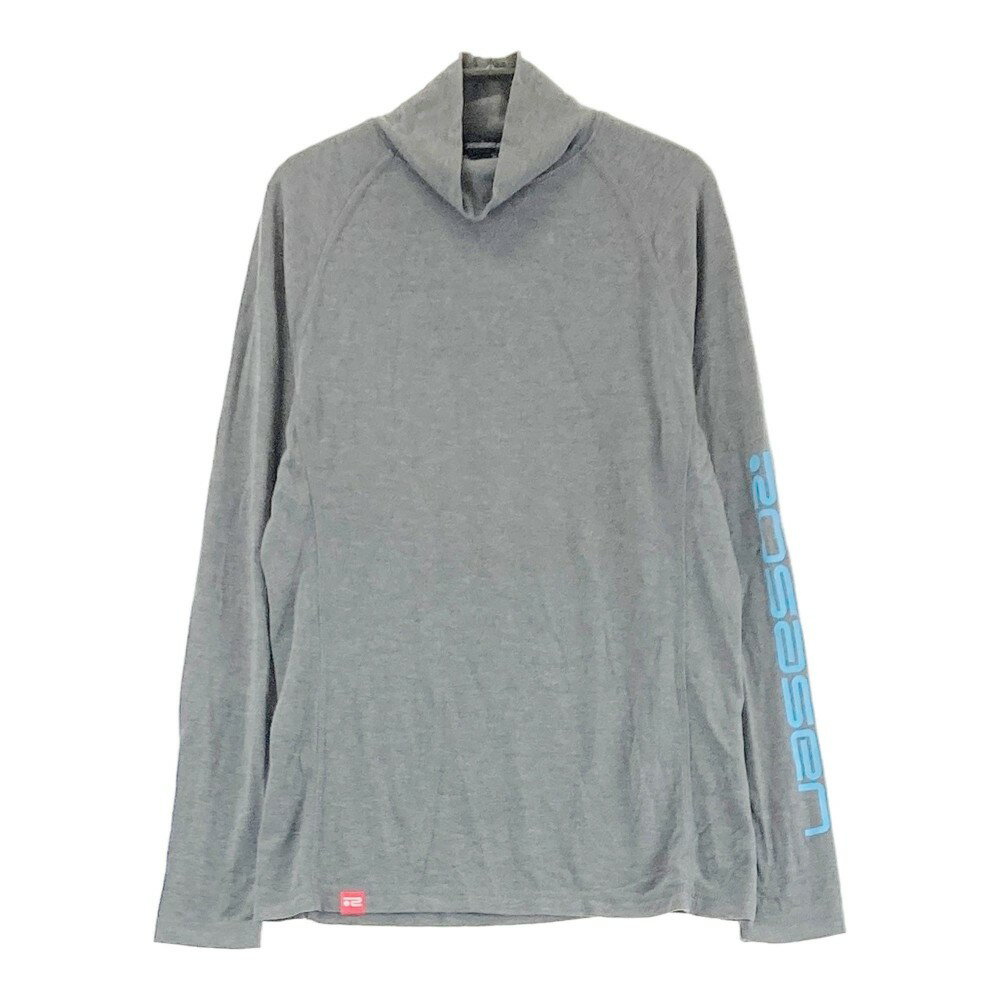 ROSASEN ロサーセン 長袖ハイネックTシャツ グレー系 M 【中古】ゴルフウェア レディース