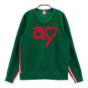 ARCHIVIO アルチビオ 長袖 ニットセーター グリーン系 38 【中古】ゴルフウェア レディース