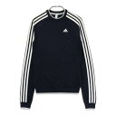 ADIDAS GOLF アディダスゴルフ ニットセーター ウール混 ブラック系 XS 【中古】ゴルフウェア レディース