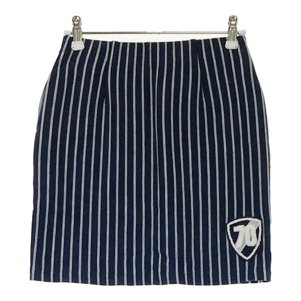 EFFICACE エフィカス スカート ネイビー系 1 【中古】ゴルフウェア レディース