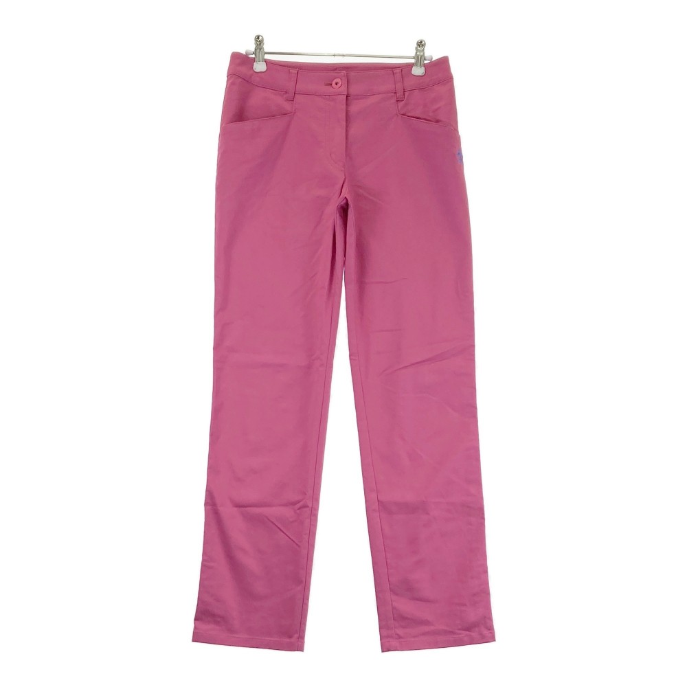 MUNSING WEAR マンシングウェア ストレッチパンツ ピンク系 9 【中古】ゴルフウェア レディース
