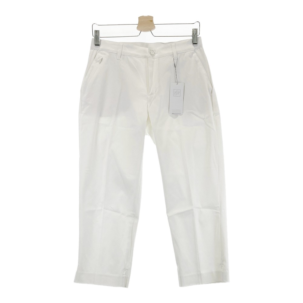 ZOY ゾーイ 071719465 パンツ ホワイト系 40 【中古】ゴルフウェア レディース